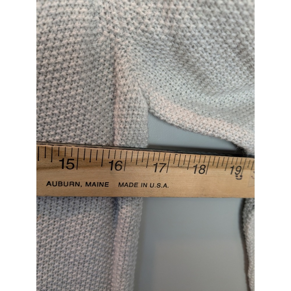 Madewell Heather Fog Knit Cardigan‎ Sweater Button Front Pockets XXS - Picture 10 of 10